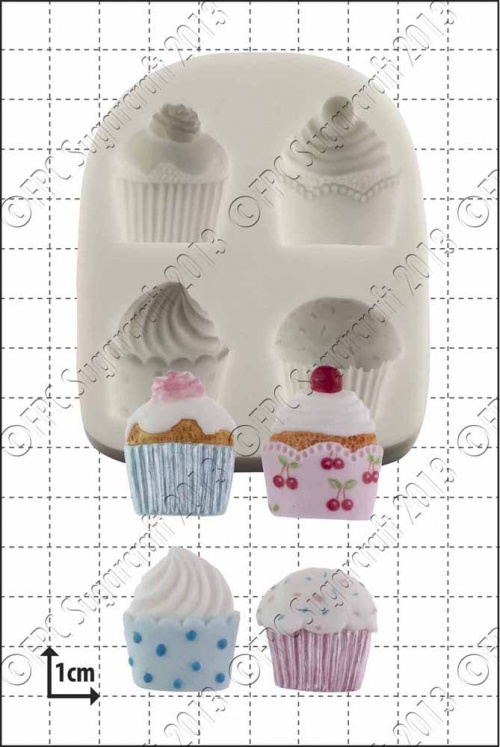 'Cupcakes' Silicone Mould